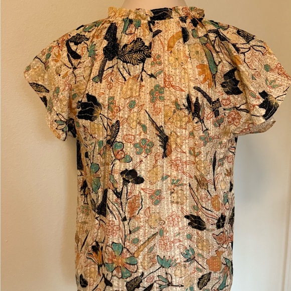 Ulla Johnson Cleo Flora Print Women's Top - Picture 8 of 13
